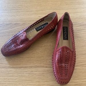 IPANEMA Woven Leather Loafers Size 7 M